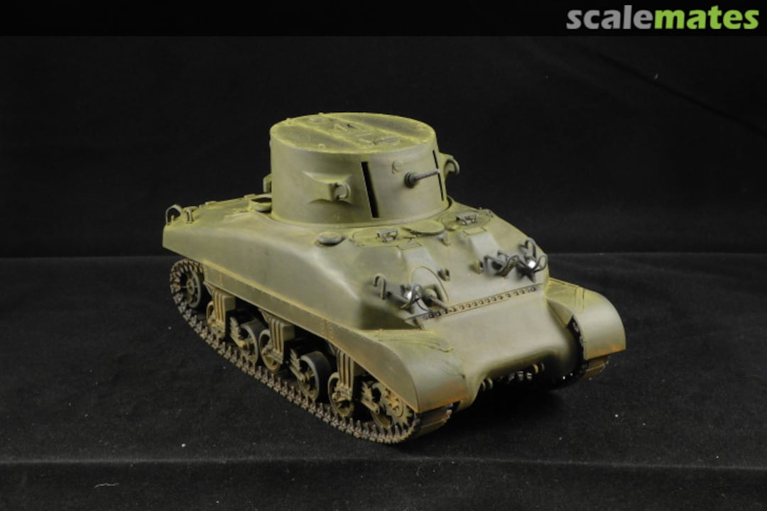 Boxart M4A1 Sherman CDL type "E" 1/35 (resin conversion) 007 K scale model