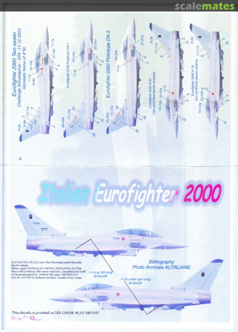 Boxart Italian Eurofighter 2000  Alitaliane