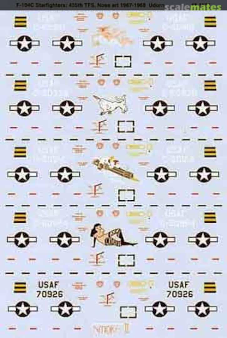 Boxart F-104C Starfighters 48-1135 Microscale