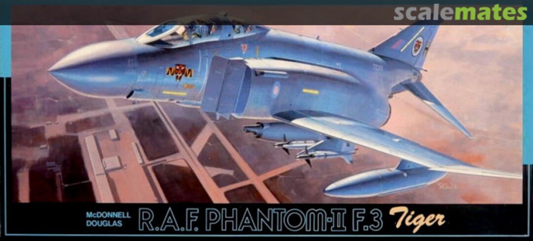 Boxart McDonnell Douglas R.A.F. Phantom-II F.3 Tiger 7A-G17 Fujimi