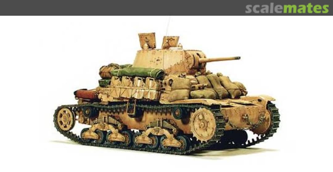 Boxart Carro Medio Modello M13/40 Medium Tank 4033 Model Victoria