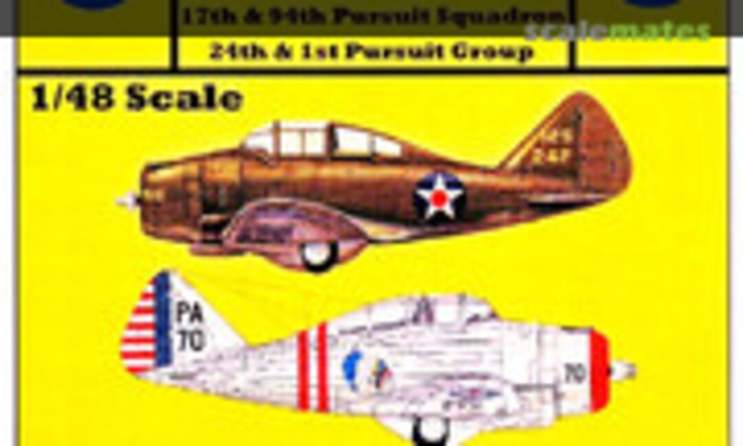 1:48 Seversky P-35, 1937-1941 (Yellow-Wings Decals 48-051)