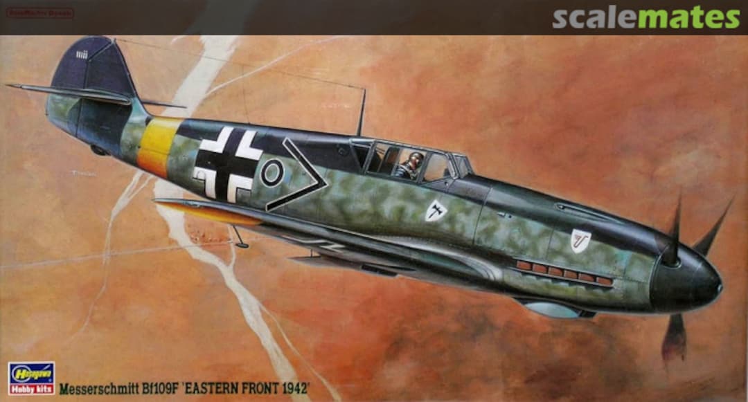 Boxart Messerschmitt Bf109F 'Eastern Front 1942' 09175 Hasegawa