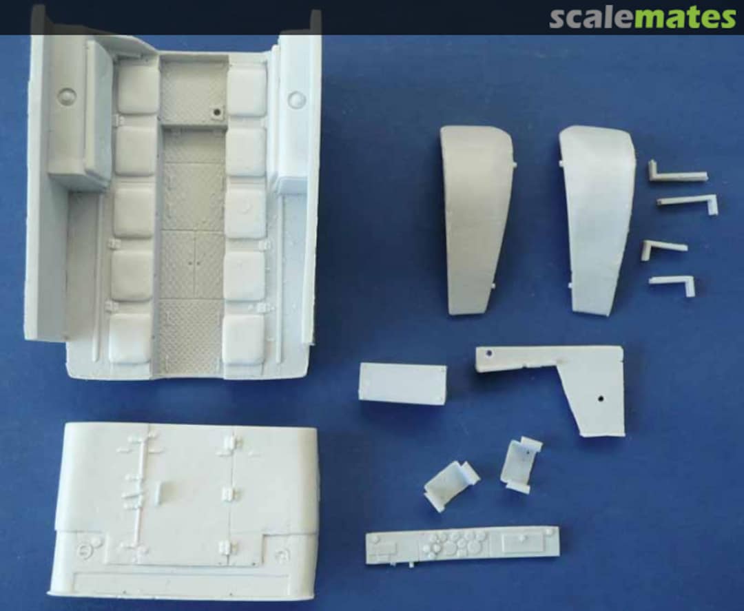 Boxart M5 half track conversion for Tamiya M3 series of half tracks MA320 Mouse House Enterprises