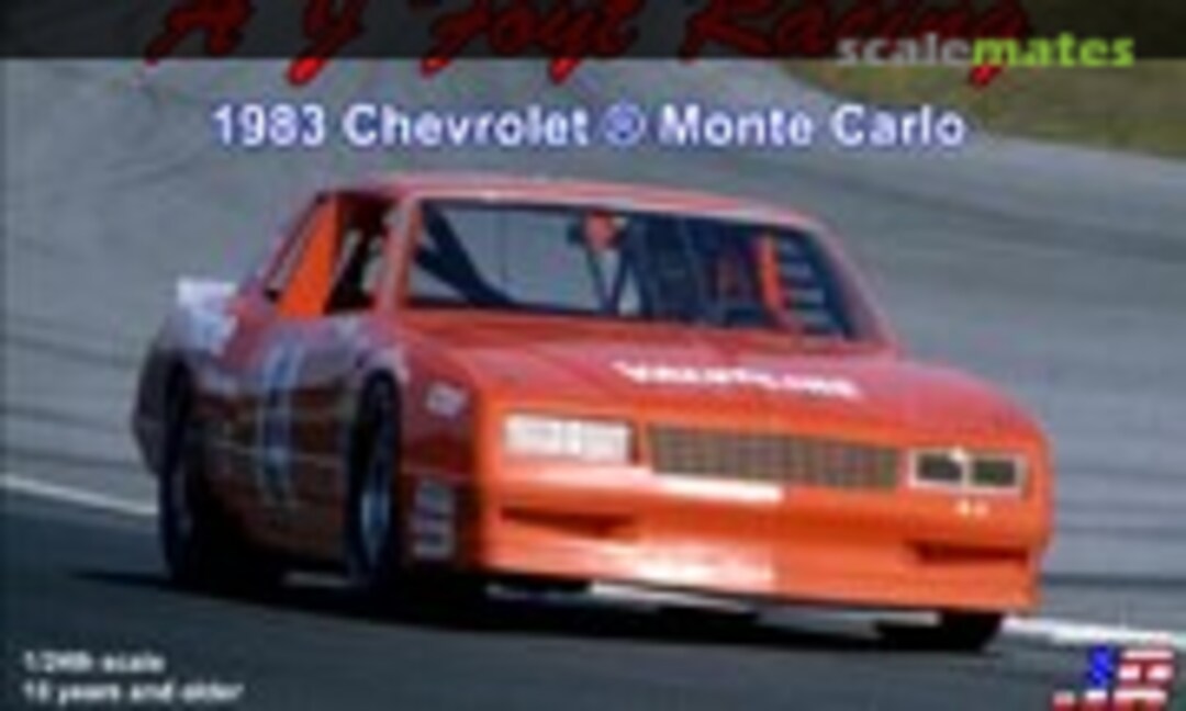 1:24 1983 Chevrolet ® Monte Carlo (Salvinos JR Models AJMC1983D)