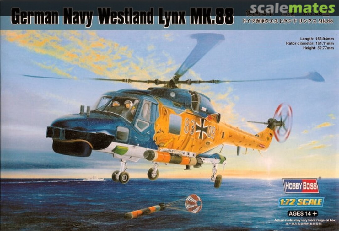 Boxart Westland Lynx Mk.88 87239 HobbyBoss