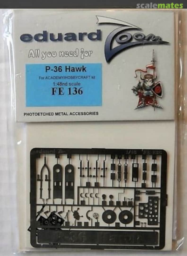 Boxart P-36 Hawk FE136 Eduard