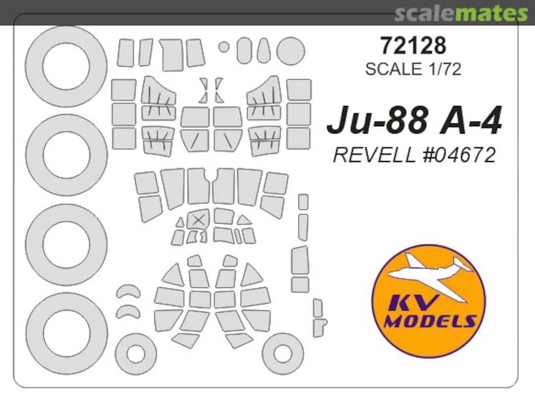 Boxart Ju-88A-4 72128 KV Models