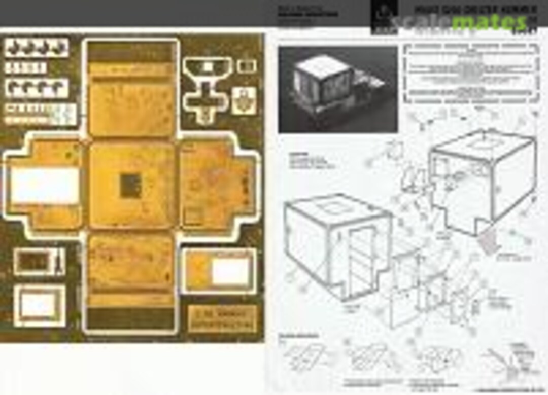 Boxart M1037 HUMMER s250 shelter 20037 Trophy Models