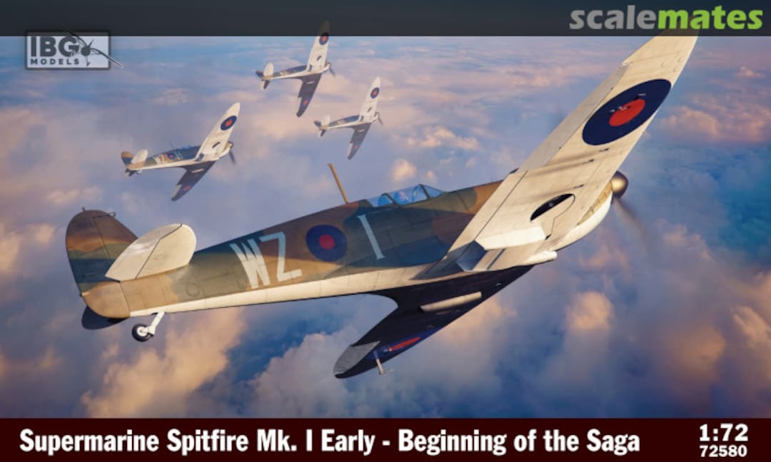 Boxart Supermarine Spitfire Mk.I Early 72580 IBG Models