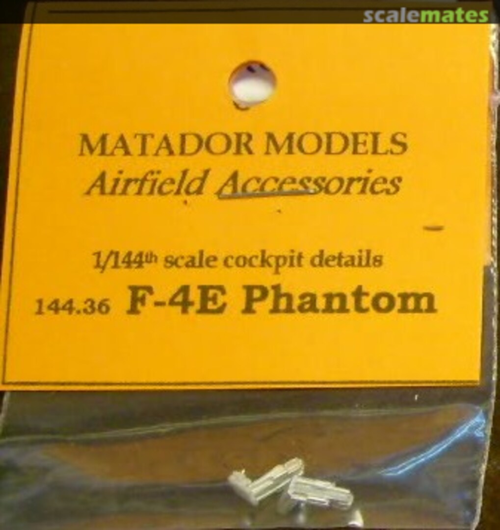 Boxart McDonnell Douglas F-4E Phantom II seats - Academy 144.36 Airfield Accessories