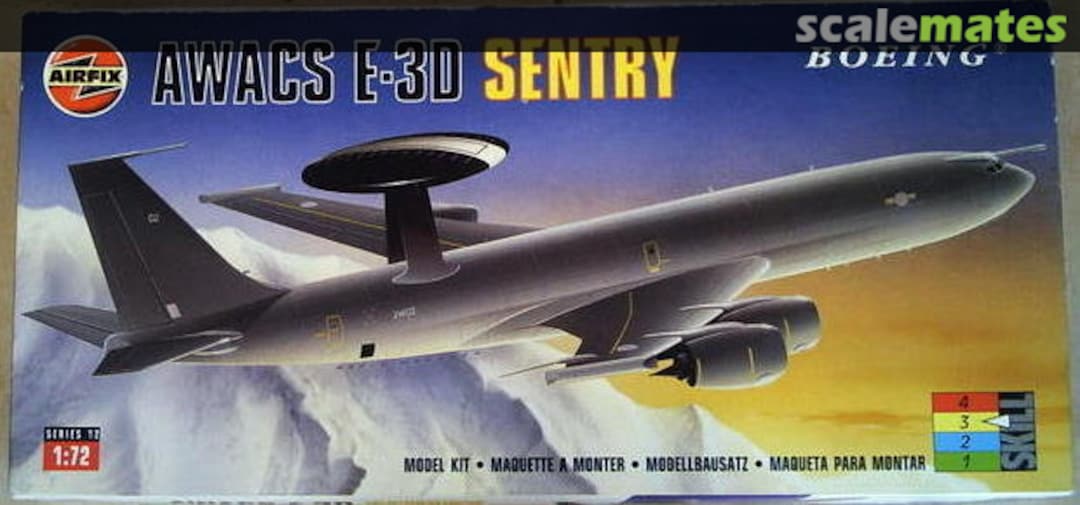 Boxart AWACS E-3D Sentry Boeing 12004 Airfix