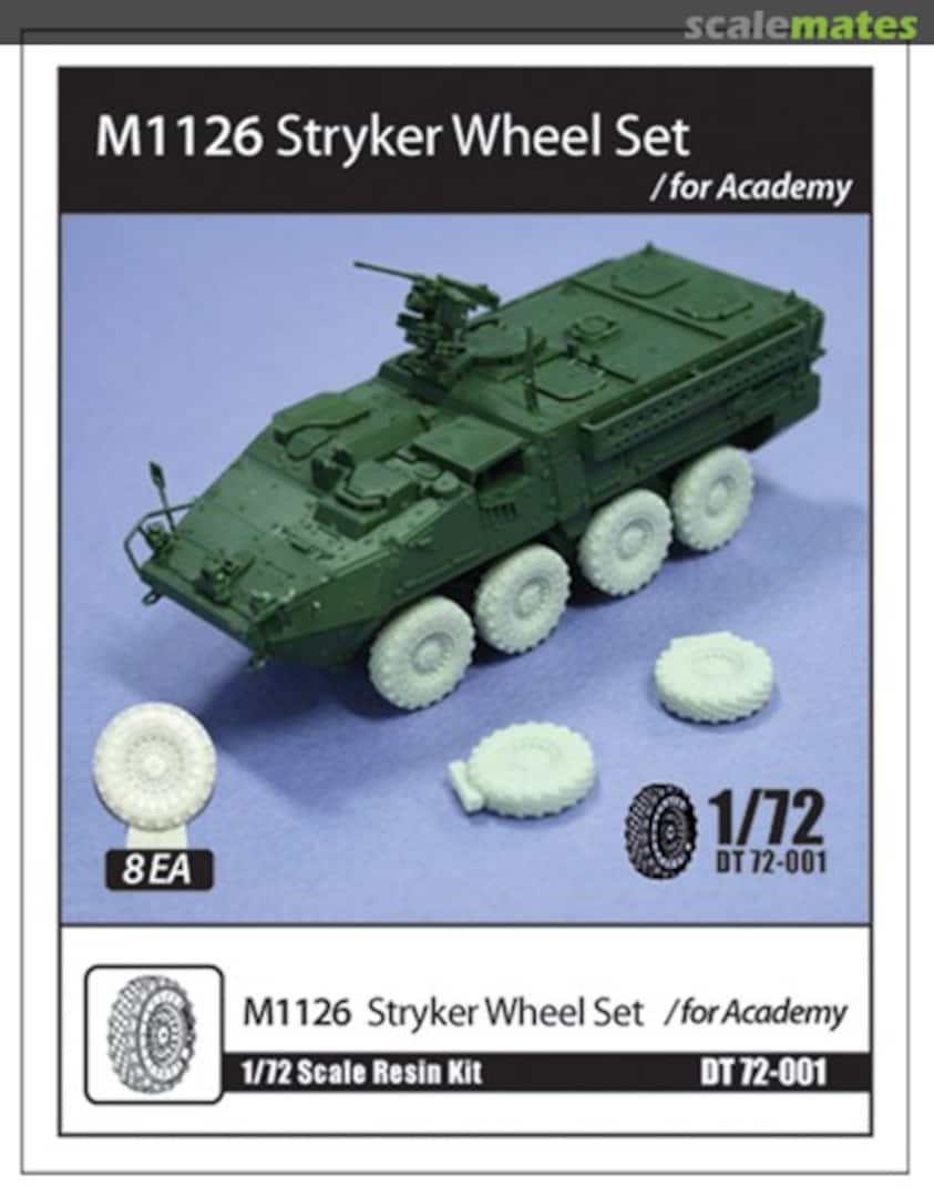 Boxart M1126 Stryker Wheel Set DT72-001 D-Toys