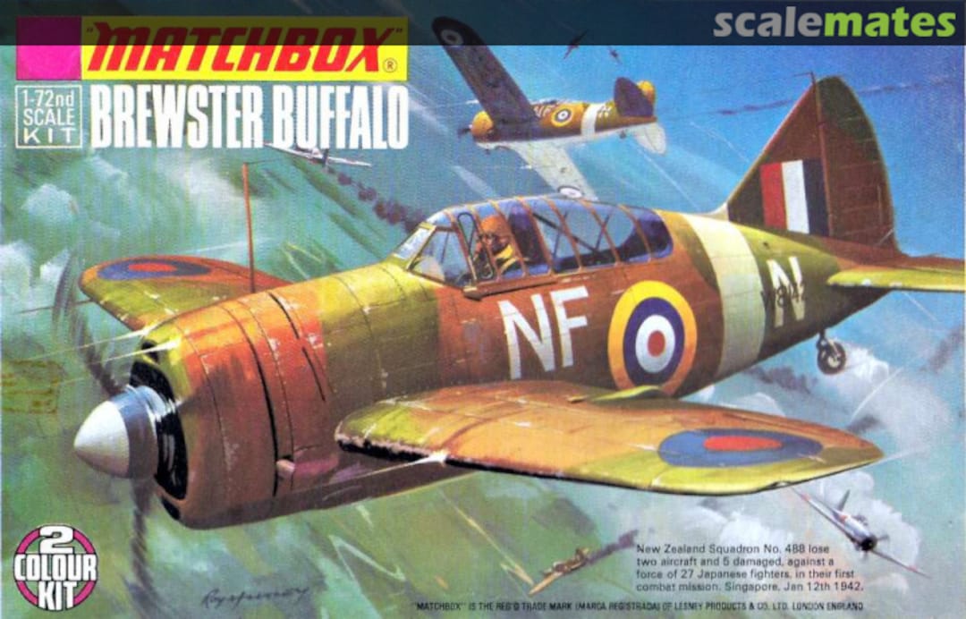 Boxart Brewster Buffalo PK-24 Matchbox