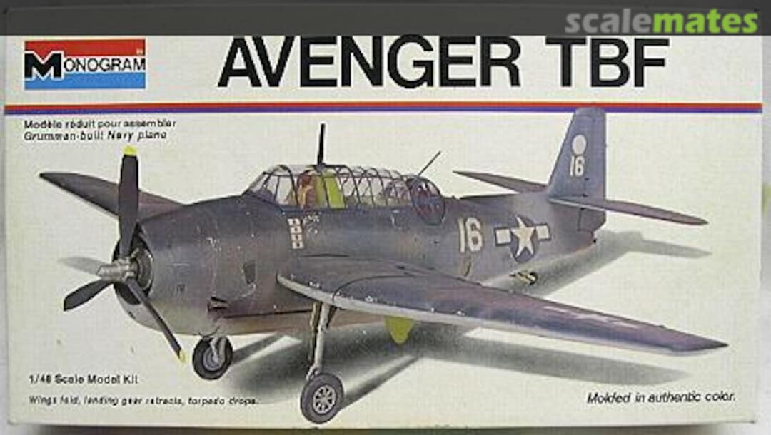 Boxart Avenger TBF 6829 Monogram