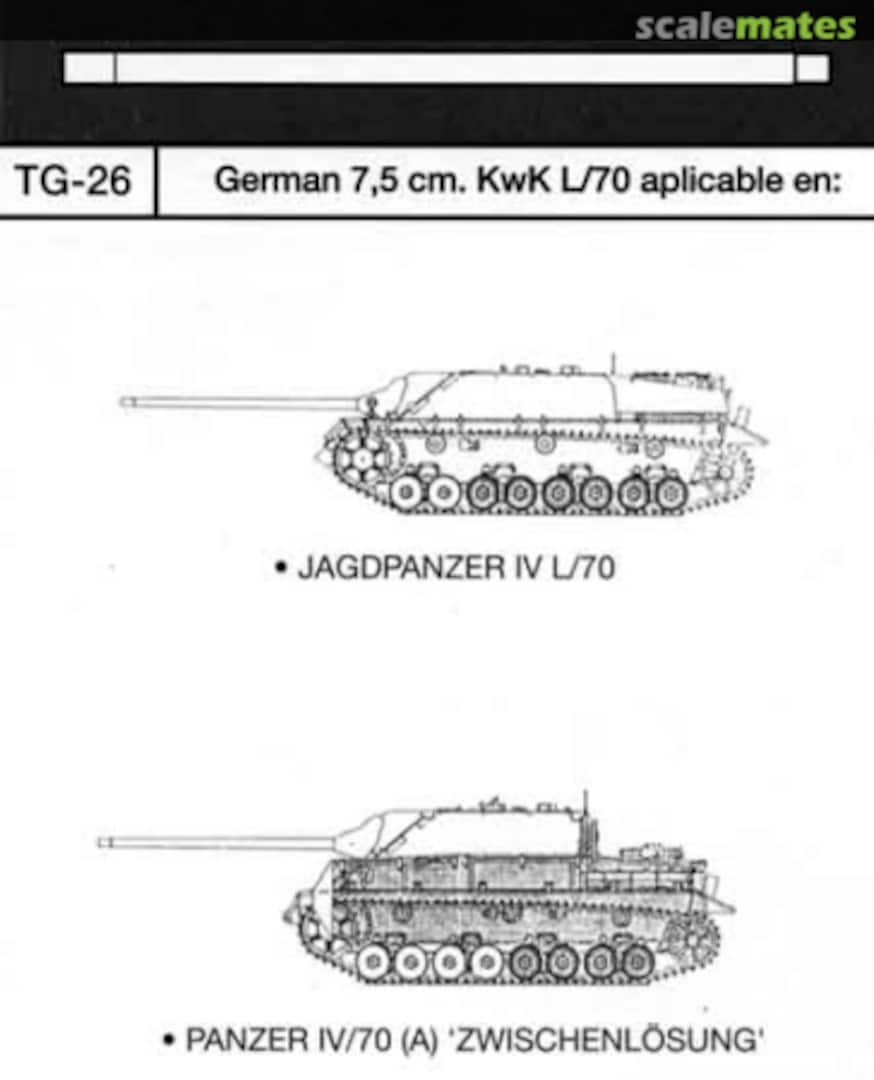 Boxart German 7,5cm KwK L/70 TG-26 Jordi Rubio