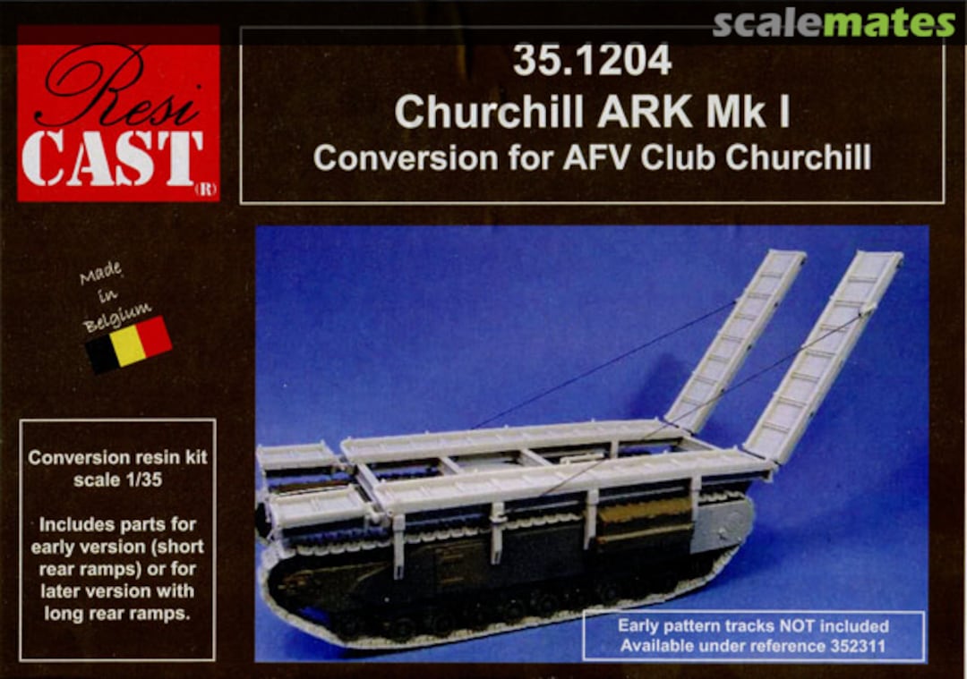 Boxart Churchill ARK Mk I Conversion 35.1204 Resicast