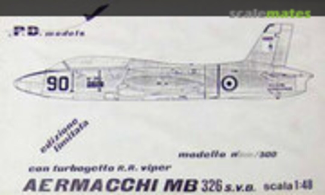 1:48 Aermacchi MB326 S.V.B. (P.D. Model Vicenza )