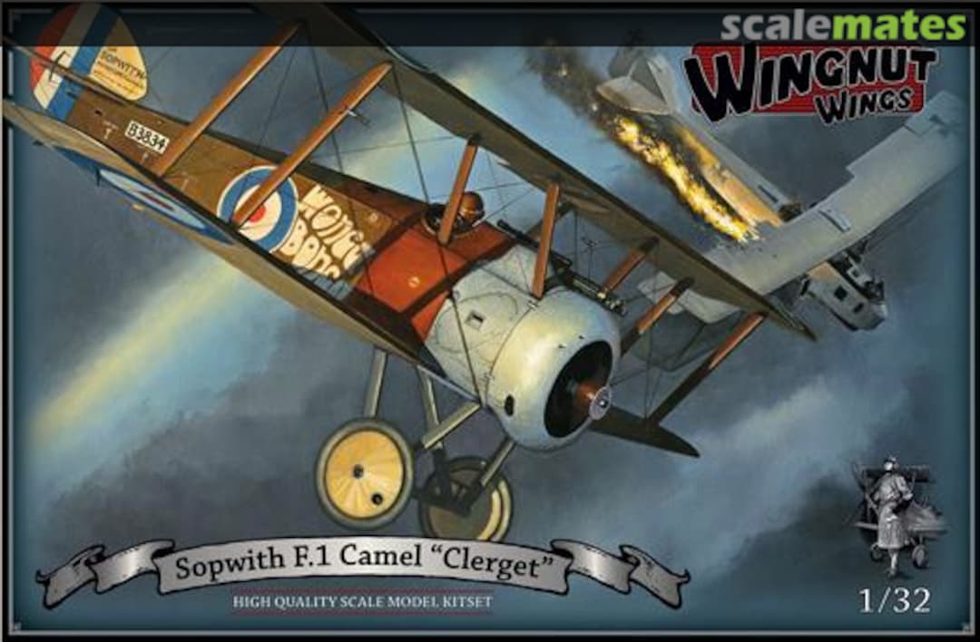 Boxart Sopwith F.1 Camel 'Clerget' 32074 Wingnut Wings