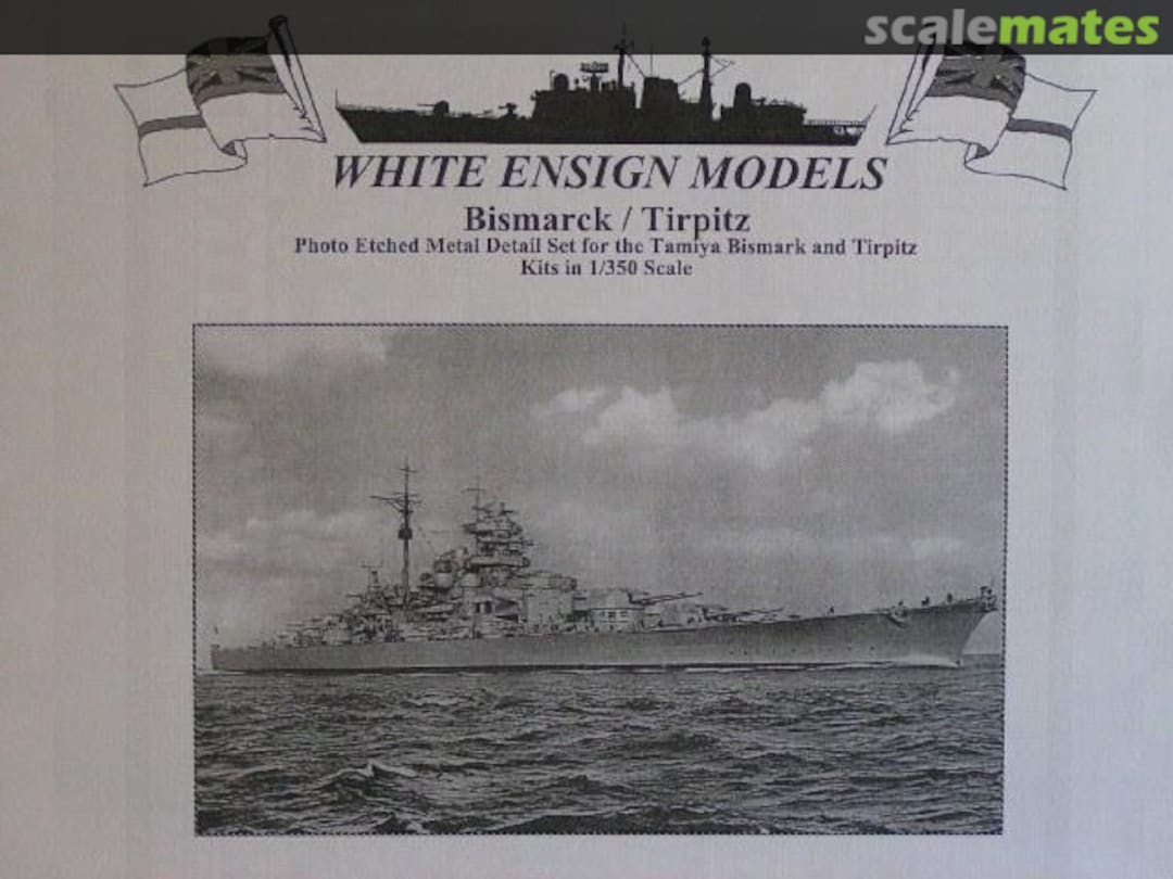 Boxart Bismarck/Tirpitz The Ultimate Set PE 35029 White Ensign Models