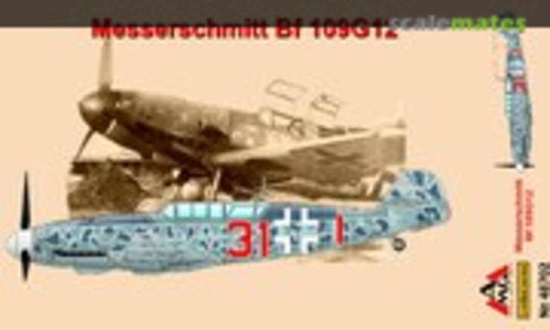 1:48 Messerschmitt Bf 109G12 (AMG 48702)