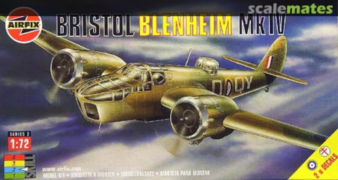 Boxart Bristol Blenheim Mk IV 02027 Airfix