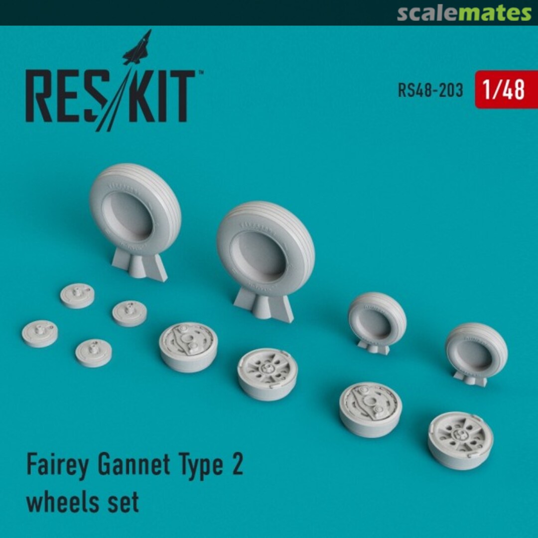 Boxart Gannet Type 2 wheels set RS48-0203 ResKit