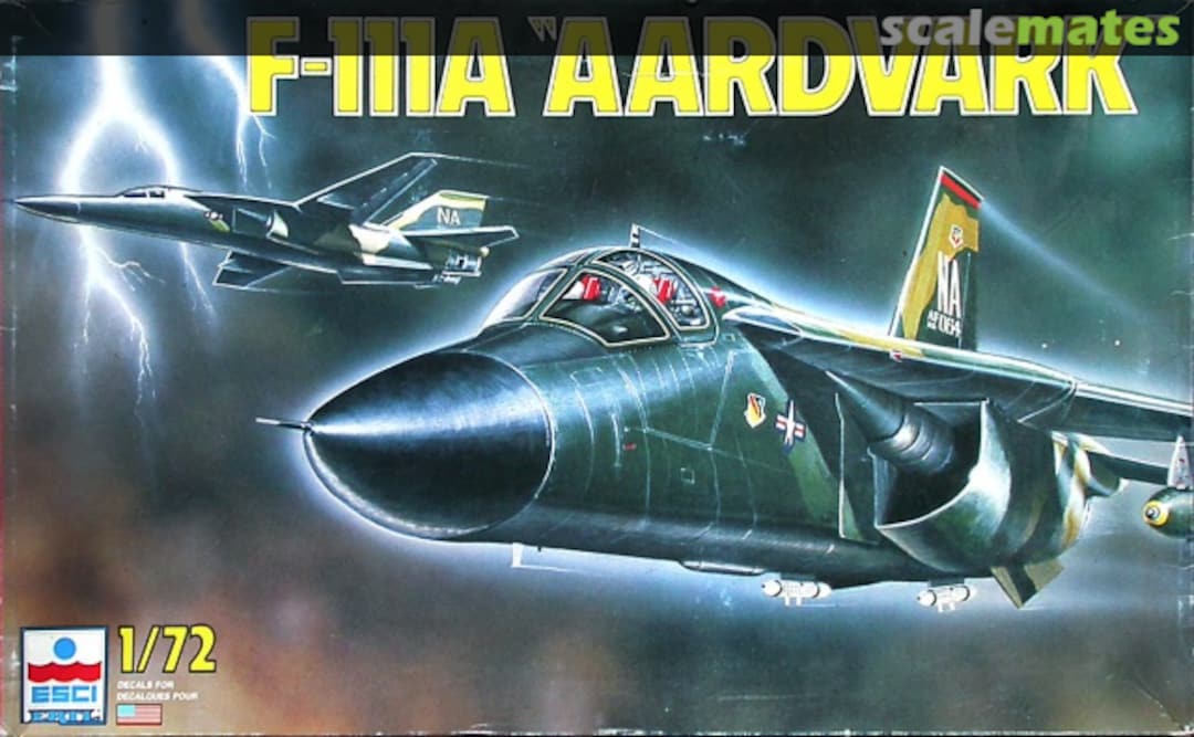 Boxart F-111A Aardvark 9068 ESCI/ERTL