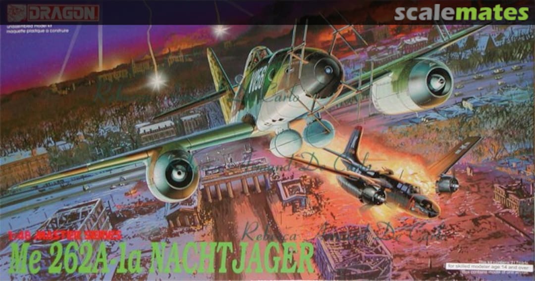 Boxart Me 262A-1a Nachtjager 5515 Dragon