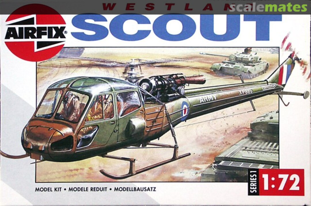 Boxart Westland Scout 01042 Airfix