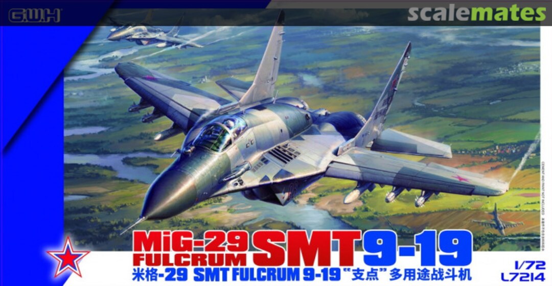 Boxart MiG-29 SMT Fulcrum 9-19 L7214 Great Wall Hobby