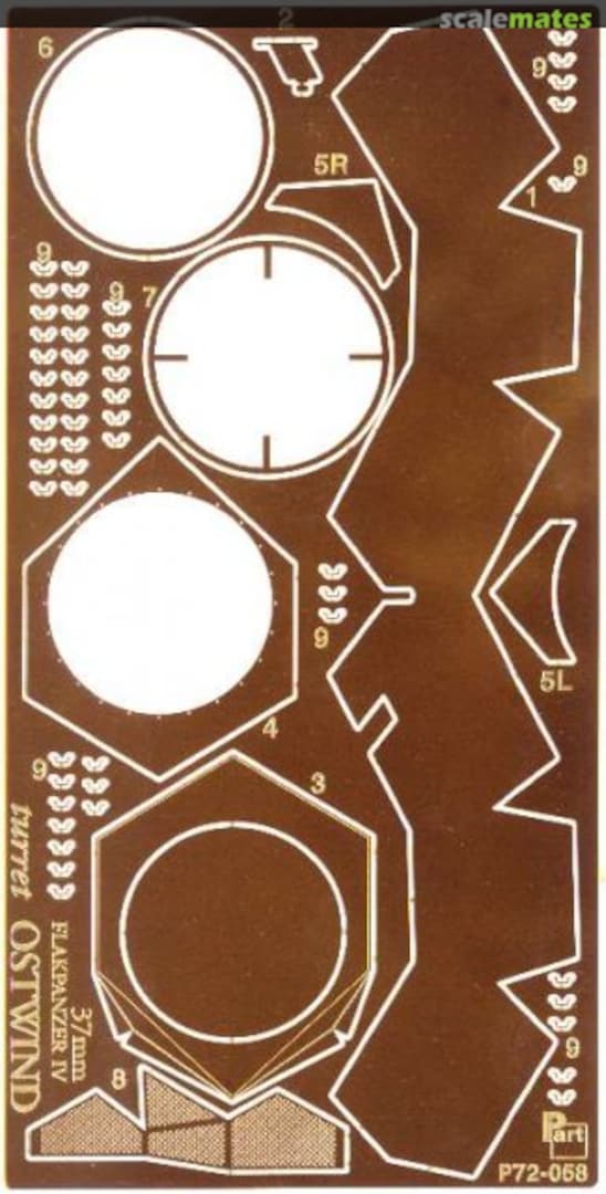 Boxart turret Ostwind P72-058 Part