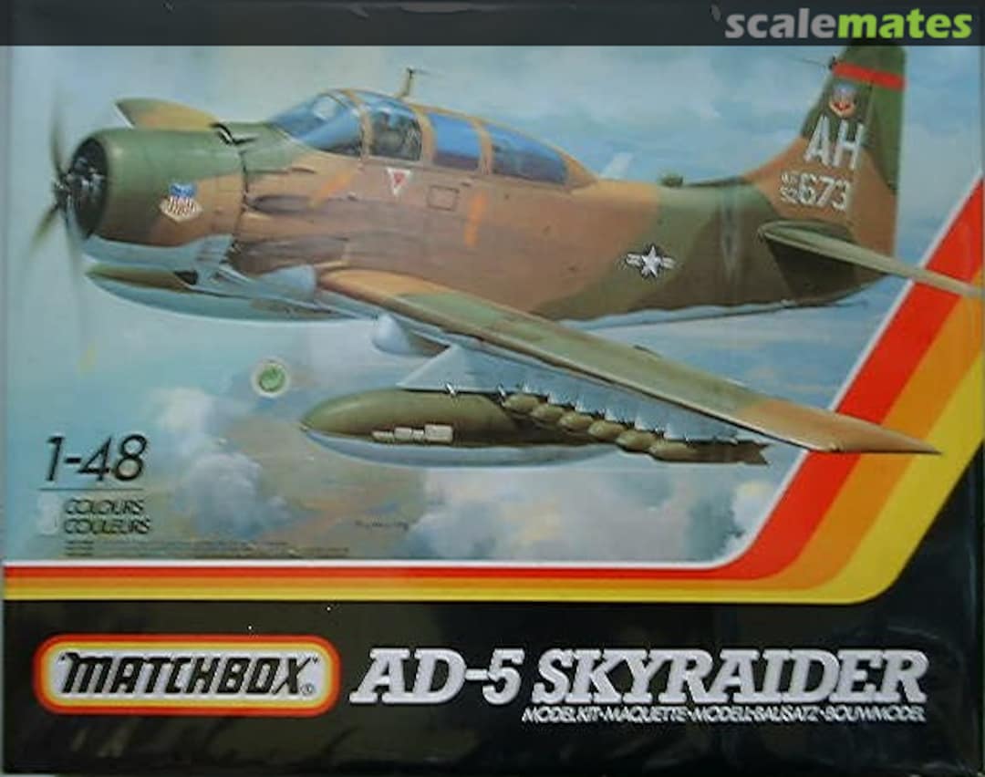 Boxart AD-5 Skyraider 40651 Matchbox