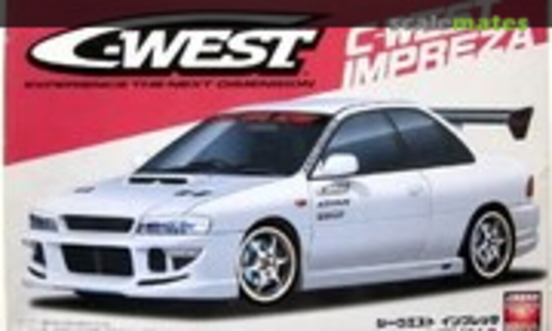 1:24 Subaru Impreza C-West (Fujimi 18862)