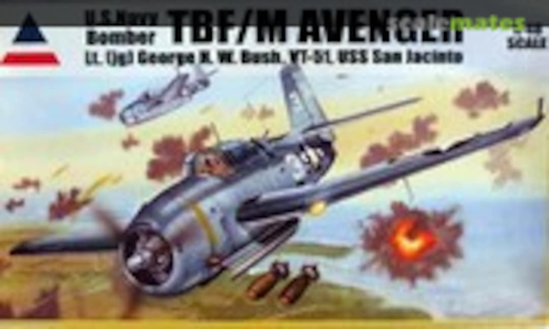 1:48 TBF/M Avenger Lt. (jg) George H. W. Bush, VT-51, USS San Jacinto (Accurate Miniatures 480120)