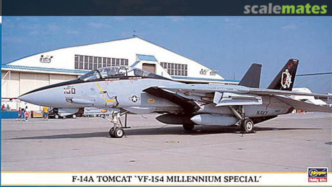 Boxart F-14A Tomcat `VF-154 Millennium Special´ 00127 Hasegawa