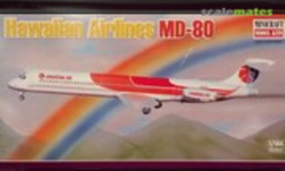 1:144 Hawaiian Airlines MD-80 (Minicraft Model Kits 14510)