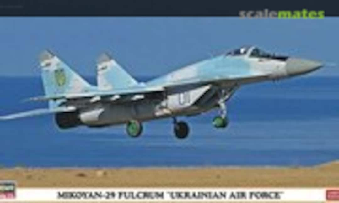 1:72 Mikoyan-29 Fulcrum `Ukrainian Air Force´ (Hasegawa 02118)