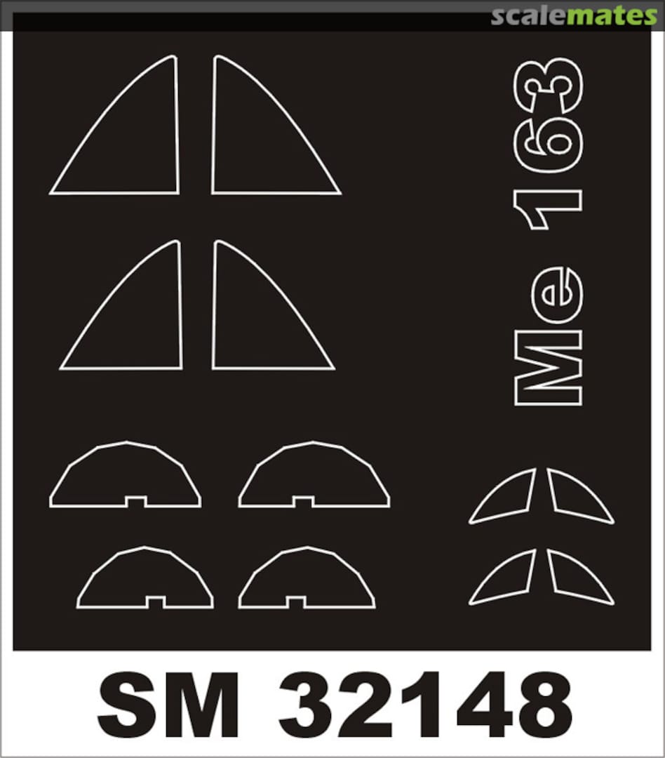 Boxart Me-163 SM32148 Montex