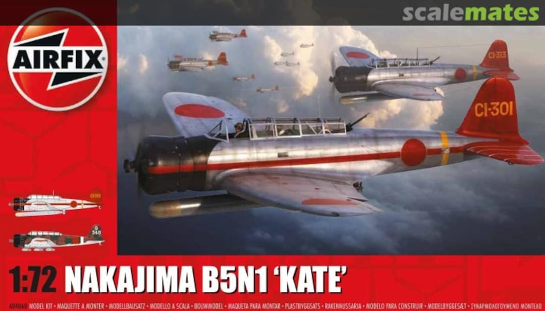 Boxart Nakajima B5N1 'Kate' A04060 Airfix