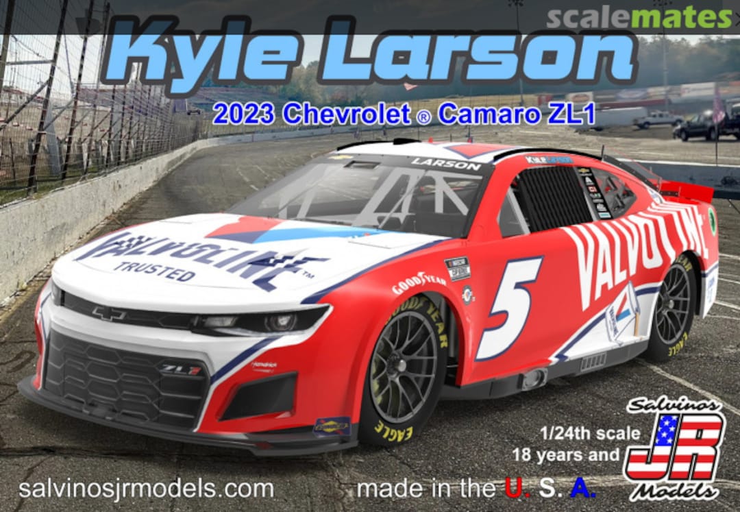 Boxart 2023 Chevrolet Camaro ZL1 HMC2023KLV Salvinos JR Models