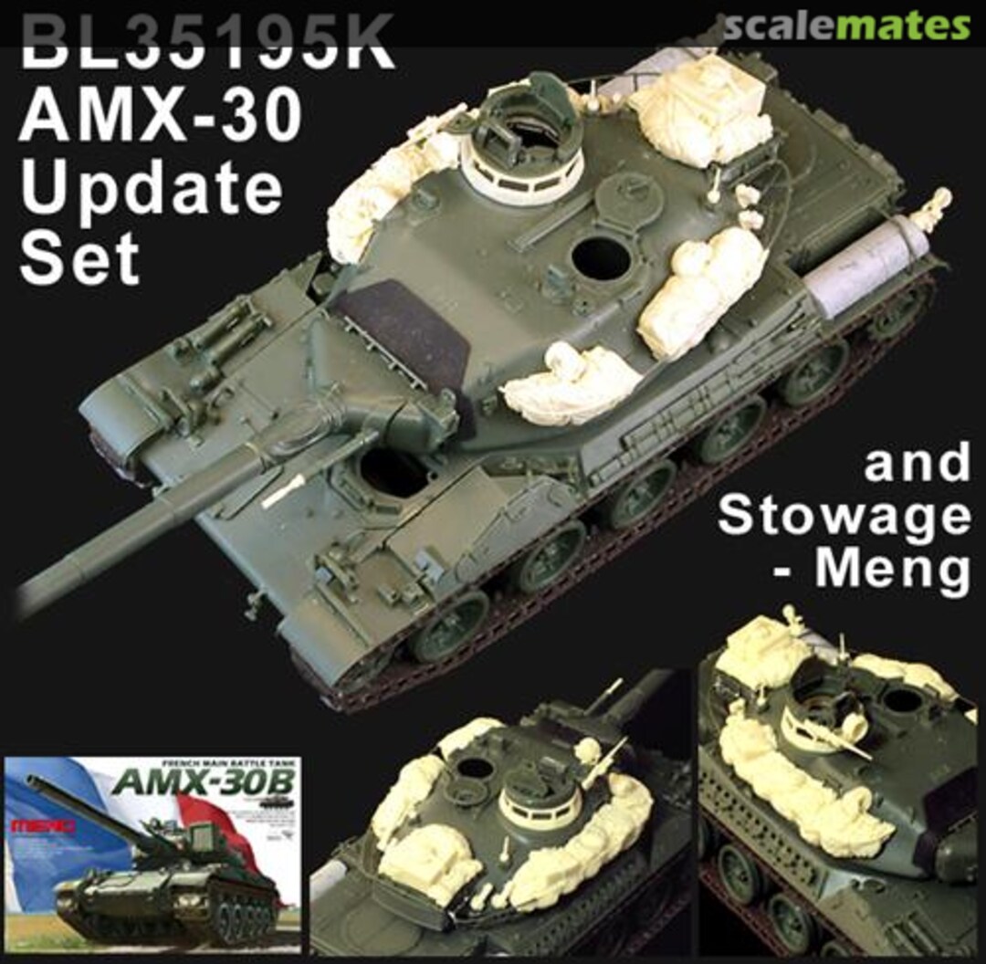 Boxart AMX-30 Update set and stowage BL35195K Blast Models