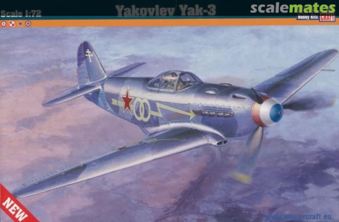 Boxart Yakovlev Yak-3 D-207 MisterCraft