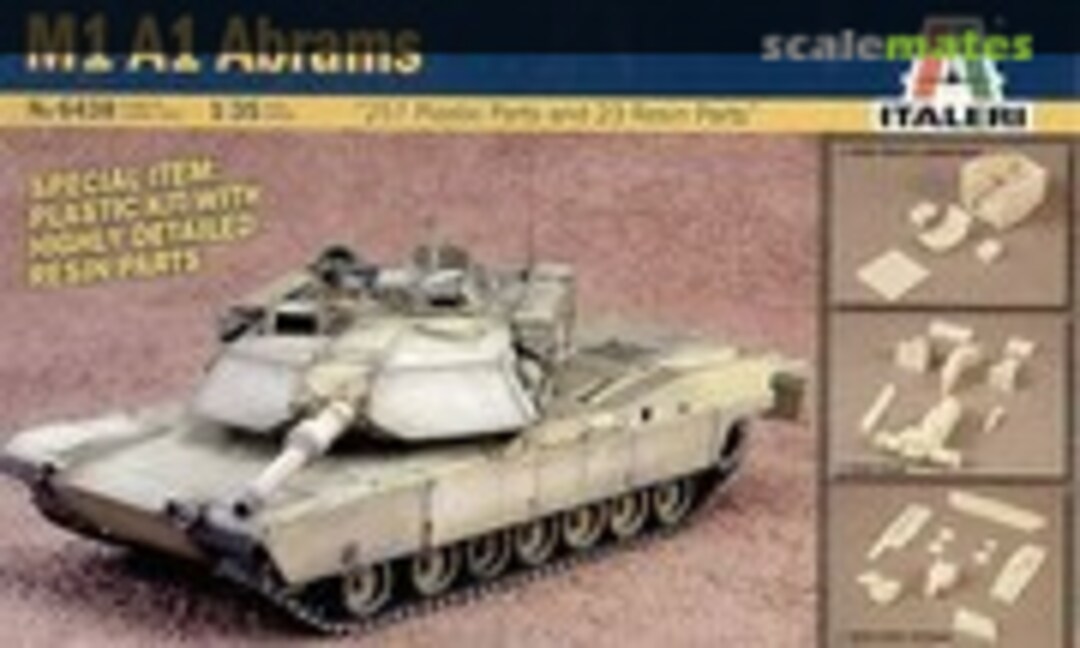 1:35 M1A1 Abrams (Italeri 6438)