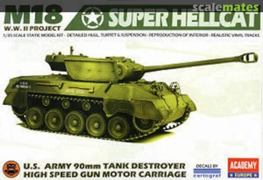 Boxart M18 Super Hellcat 35002 Academy