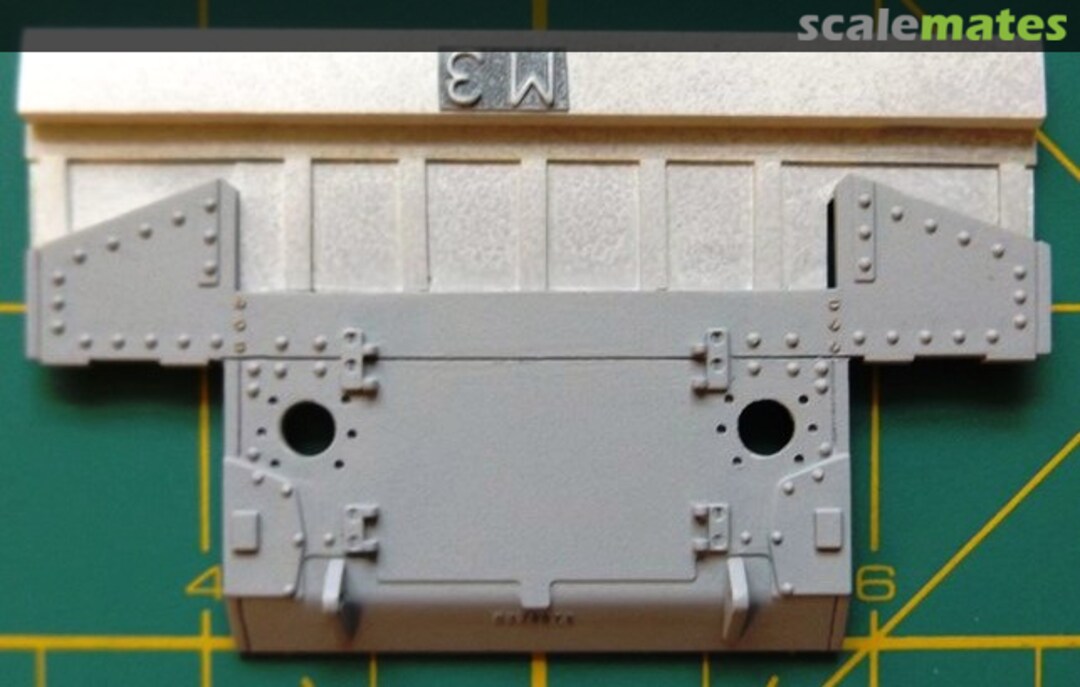 Boxart M3 Lee/Grant Corrected Rear Hull Plate 35-1348 The New TMD