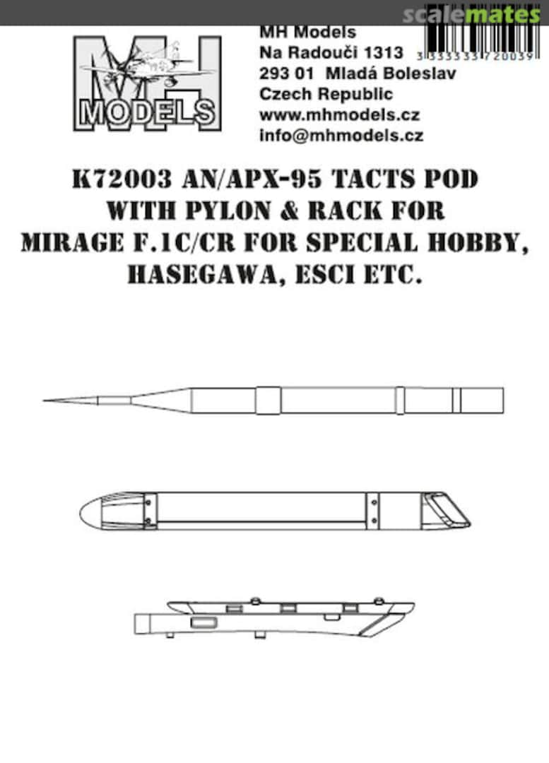 Boxart AN/APX-95 TACTS Pod K72003 MH Models