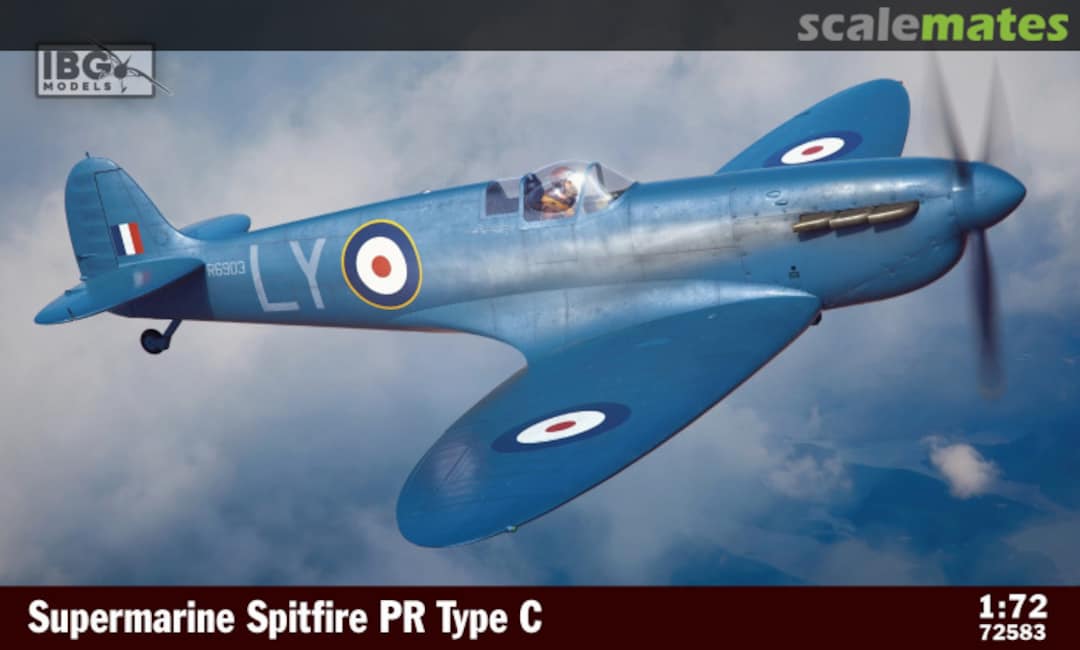 Boxart Supermarine Spitfire PR Type C 72583 IBG Models