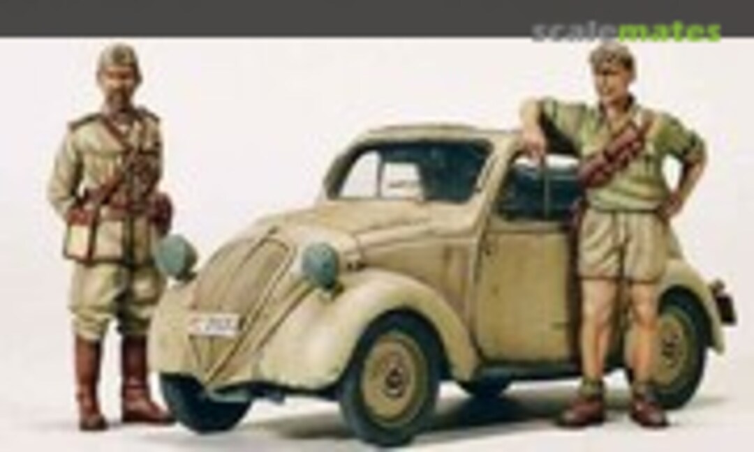 1:35 Fiat MOD. 500 A &quot;TOPOLINO&quot; North AFRICA (Model Victoria 4073)