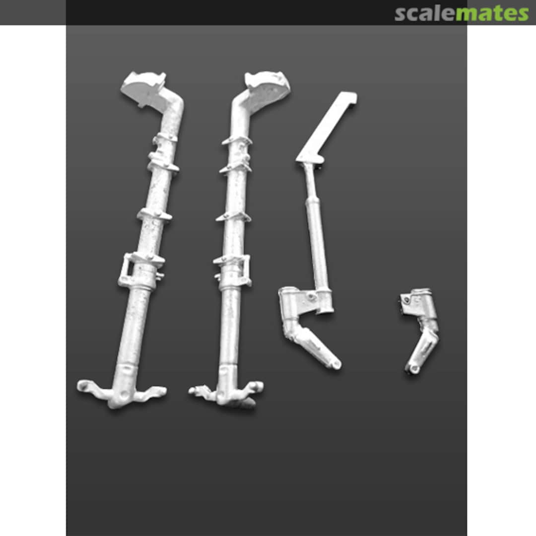 Boxart Ta 152H-1 Landing Gear Set SWS02-M05 Zoukei-Mura